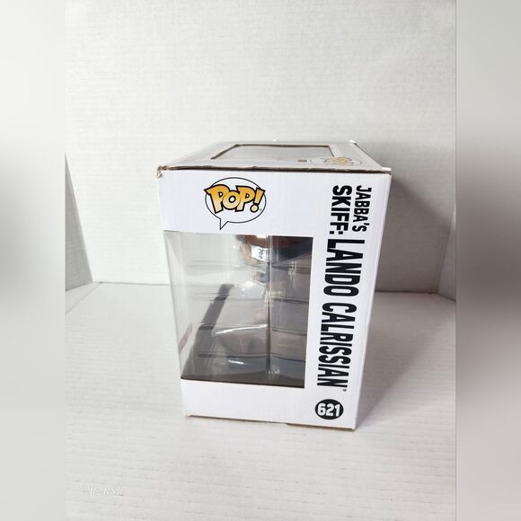 Star Wars Jabba Skiff: Lando Calriseian 621 Deluxe Funkopop NIB - Picture 4 of 12